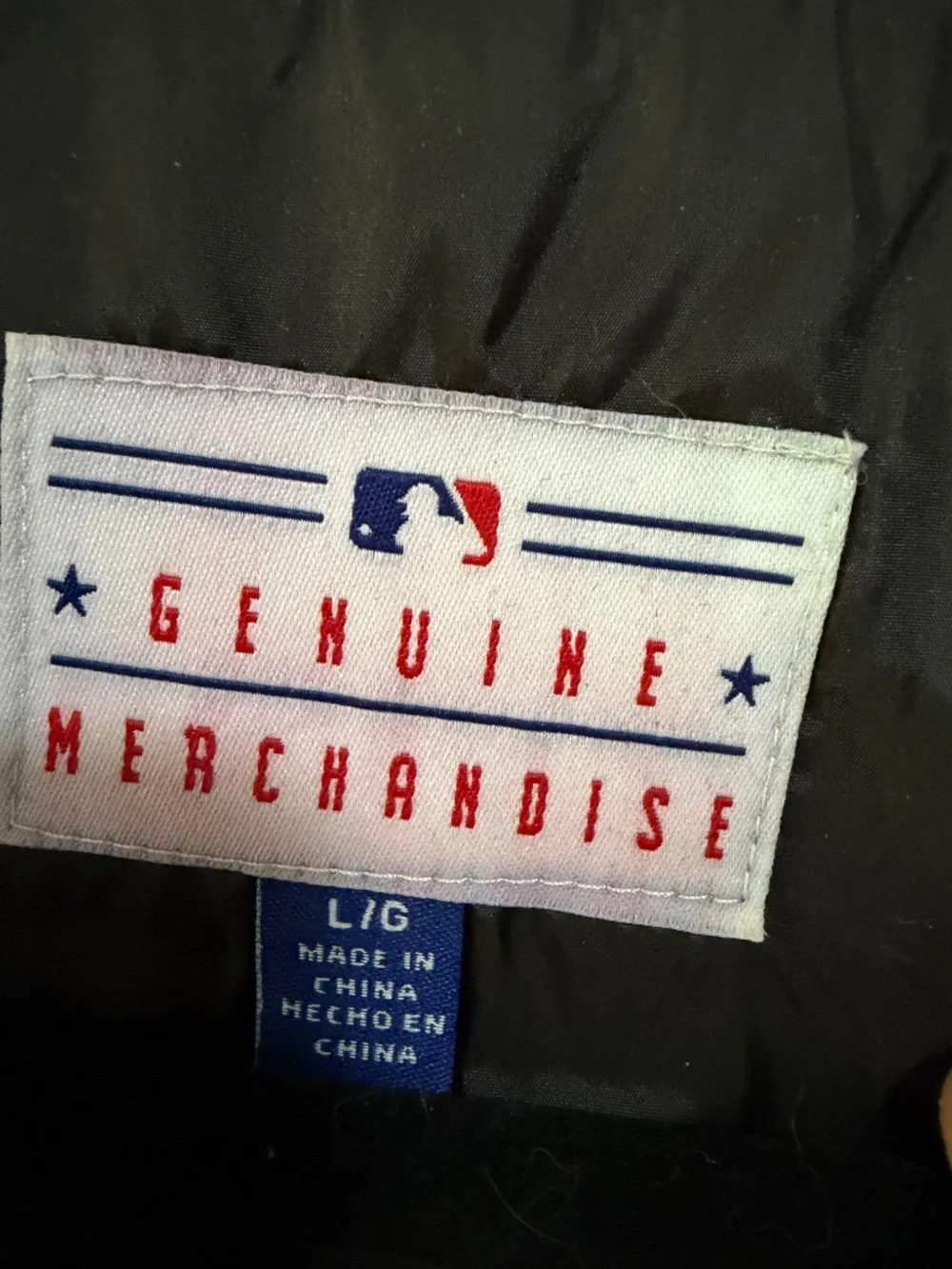 🧡 San Francisco Giants G-III Genuine Merchandise Jacket L Black Orange MLB